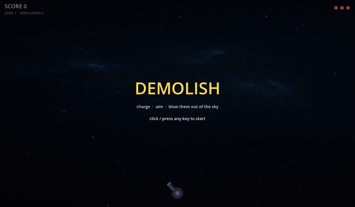DEMOLISH running — screenshot fallback